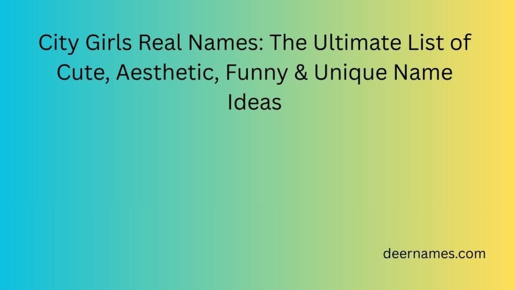 city girls real names