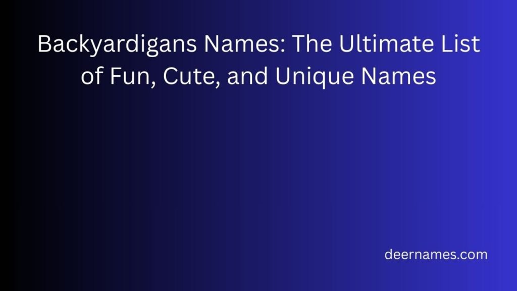 backyardigans names