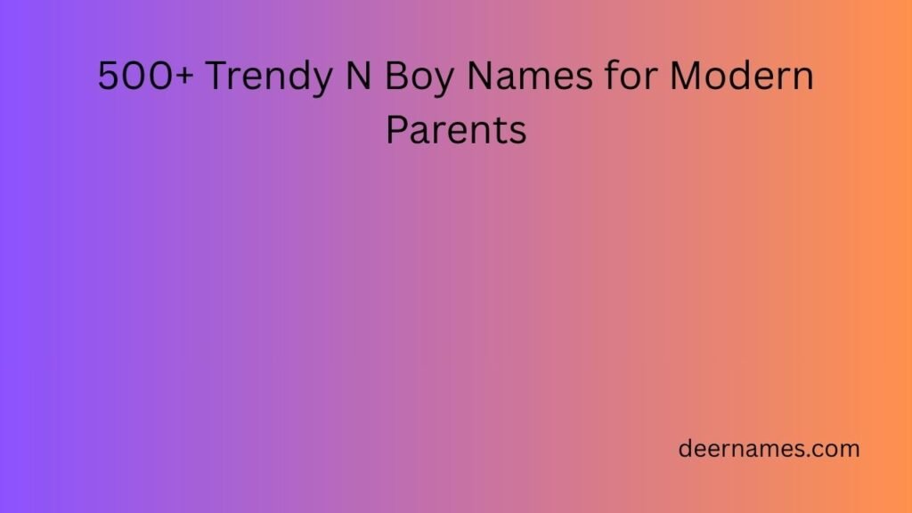n boy names